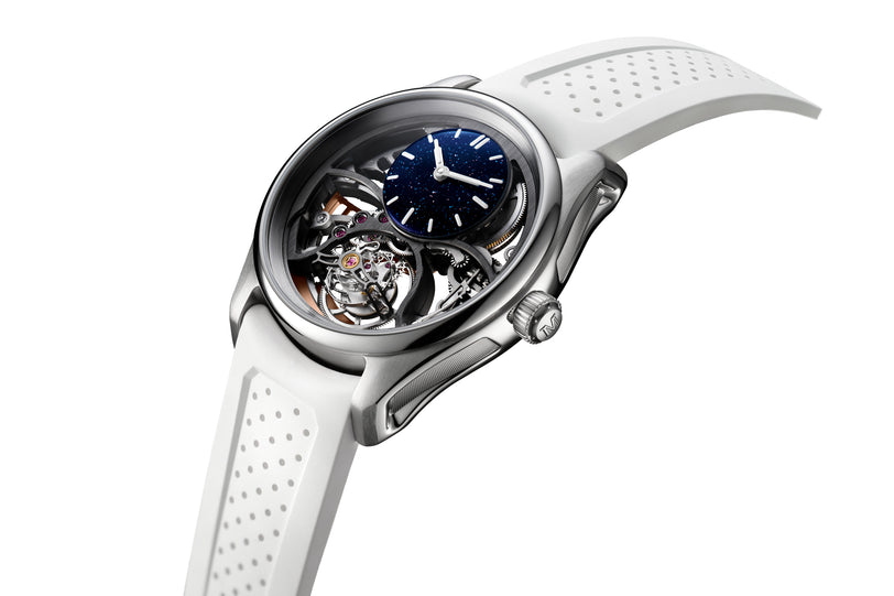Pioneer Cylindrical Tourbillon Skeleton Aventurine Saquon Barkley Edition | 42.8mm, Rubber