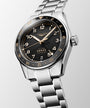 Spirit Zulu Time watch with black crown and black dial