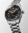 Spirit Zulu Time watch with black crown and black dial
