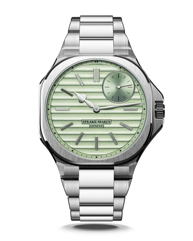 Ripples Metallic Green Front