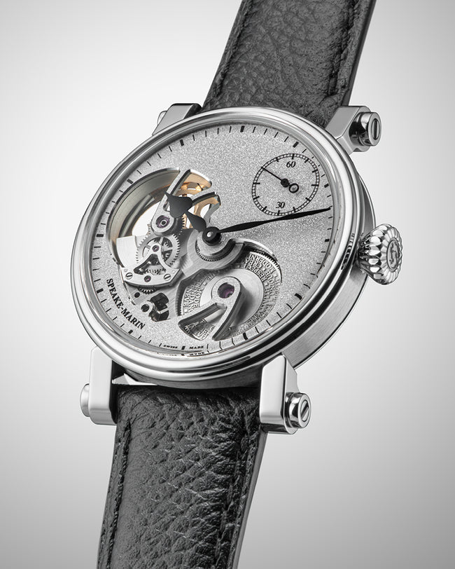 Openworked Sandblasted Titanium | 42mm, Men's Watch