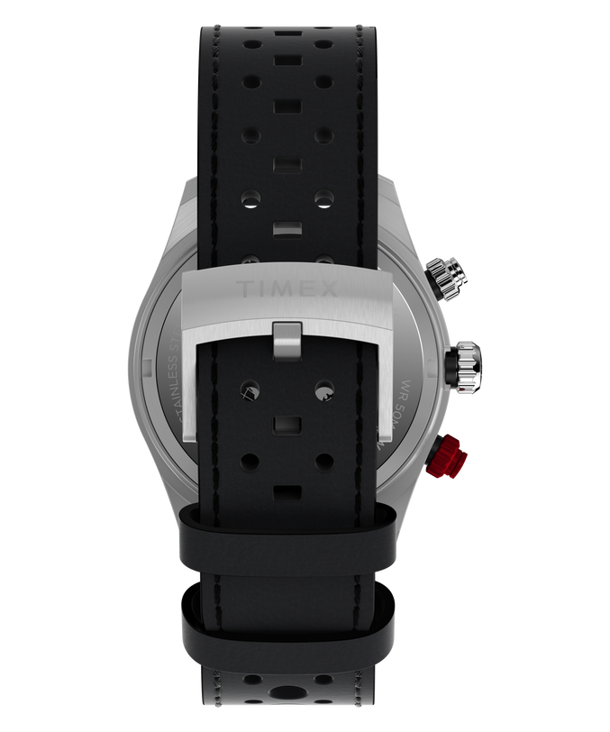 Waterbury Heritage Chronograph 39mm Leather Strap Watch
