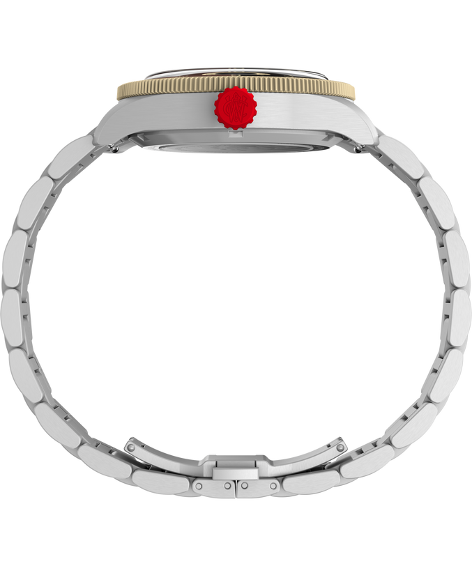 Waterbury Heritage Automatic GMT 41.5mm Stainless Steel Bracelet Watch