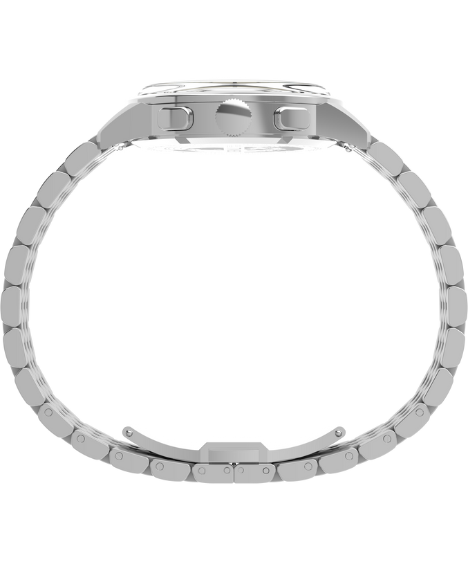 Marlin® Neo Classic Chronograph 40mm Stainless Steel Bracelet Watch