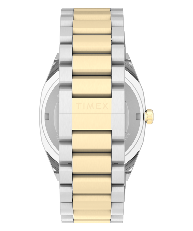 Automatic E Line | 38mm, Two-Tone Steel, Silver Dial