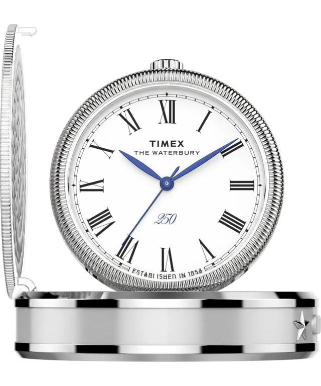 Timex Waterbury America 250 Table Clock | 49mm, Stainless Steel
