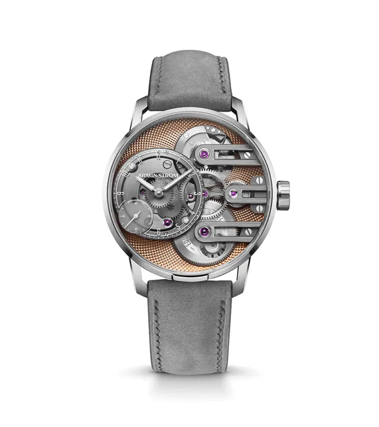 Armin Strom Gravity Equal Force Ultimate Sapphire Salmon 41mm Steel