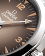 OMEGA Seamaster Railmaster Brown Dial Steel Bracelet