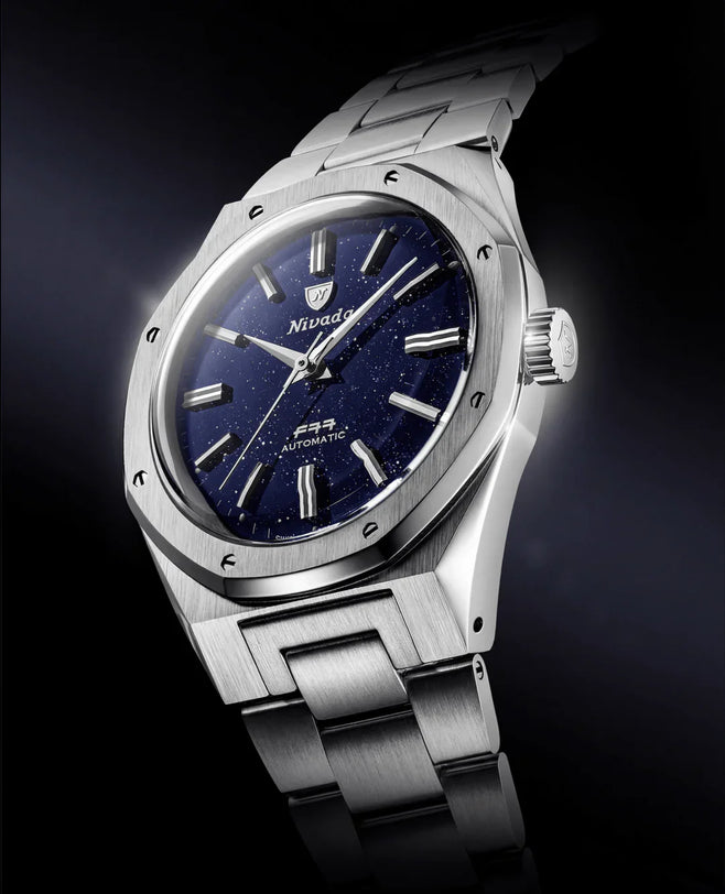 F77 SST Dark Blue Aventurine MK2 | 38mm, Mens Watch