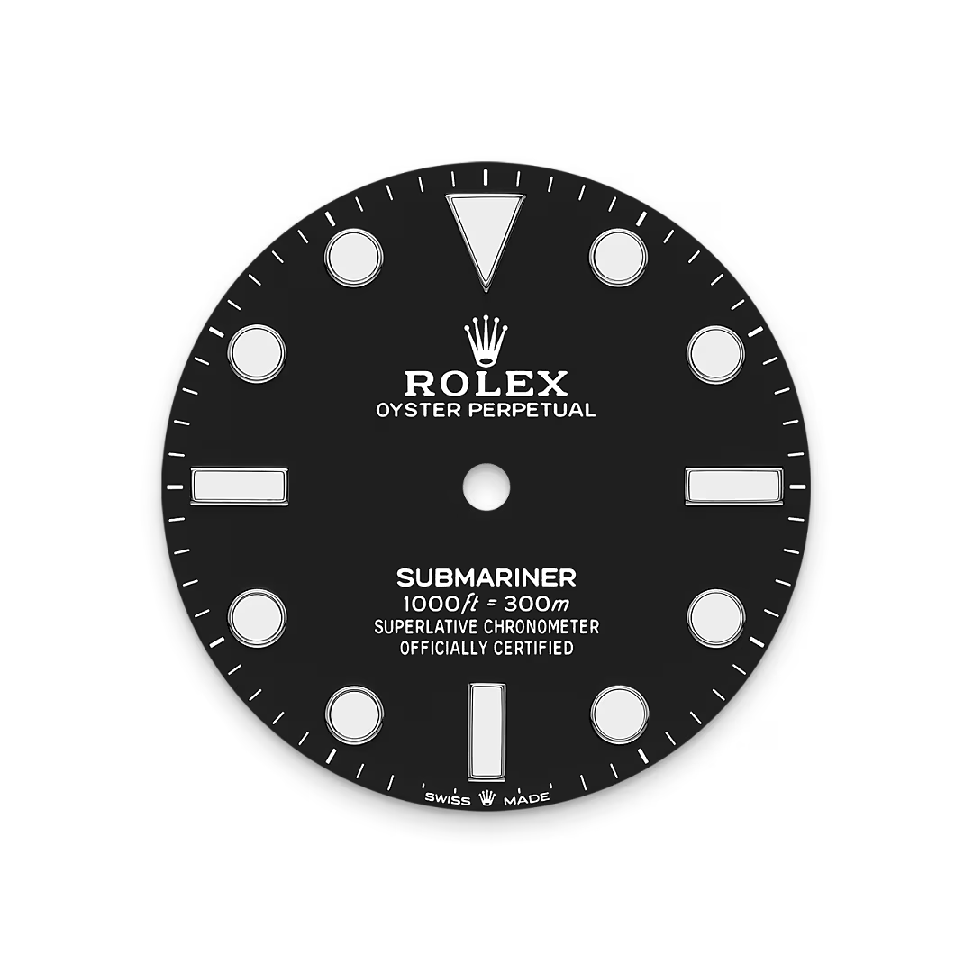 Black dial