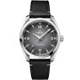OMEGA Seamaster Railmaster Grey Dial Leather Strap