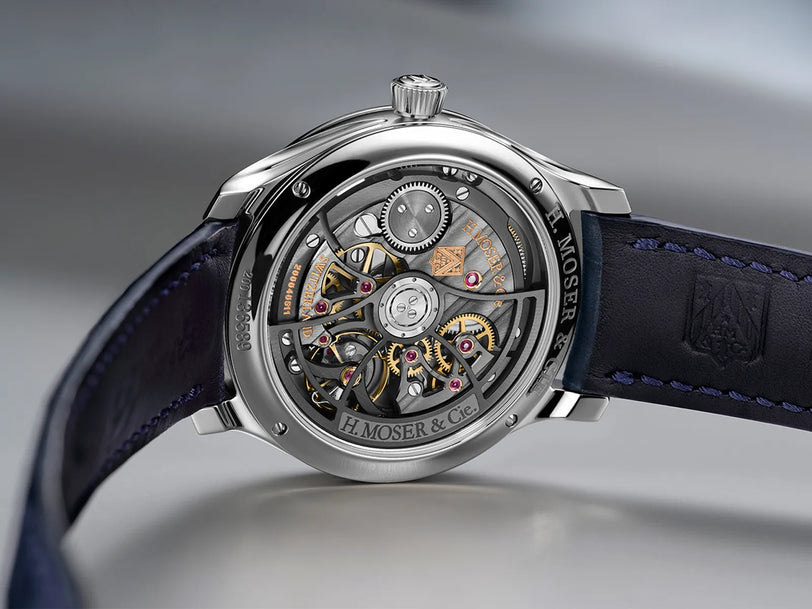 Endeavor Retrograde Seconds Blackor Fumé | 40mm, Stainless Steel