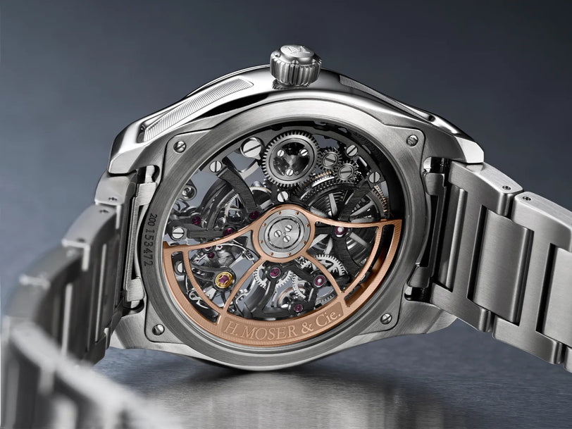 Pioneer Retrograde Seconds Skeleton | 40mm, Stainless Steel