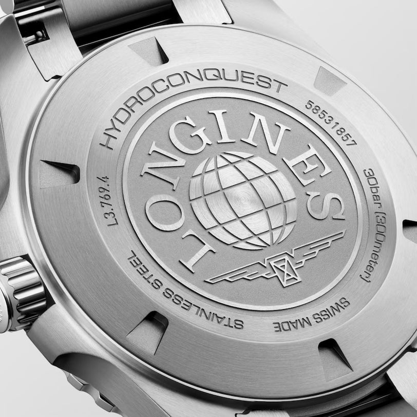HydroConquest | 42mm, Stainless Steel, Green Dial