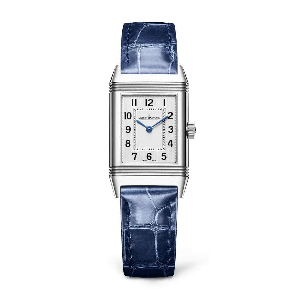 Jaeger-LeCoultre Reverso Classic Monoface 21mm Steel Leather Silver