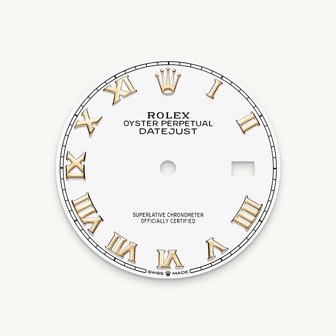 White dial