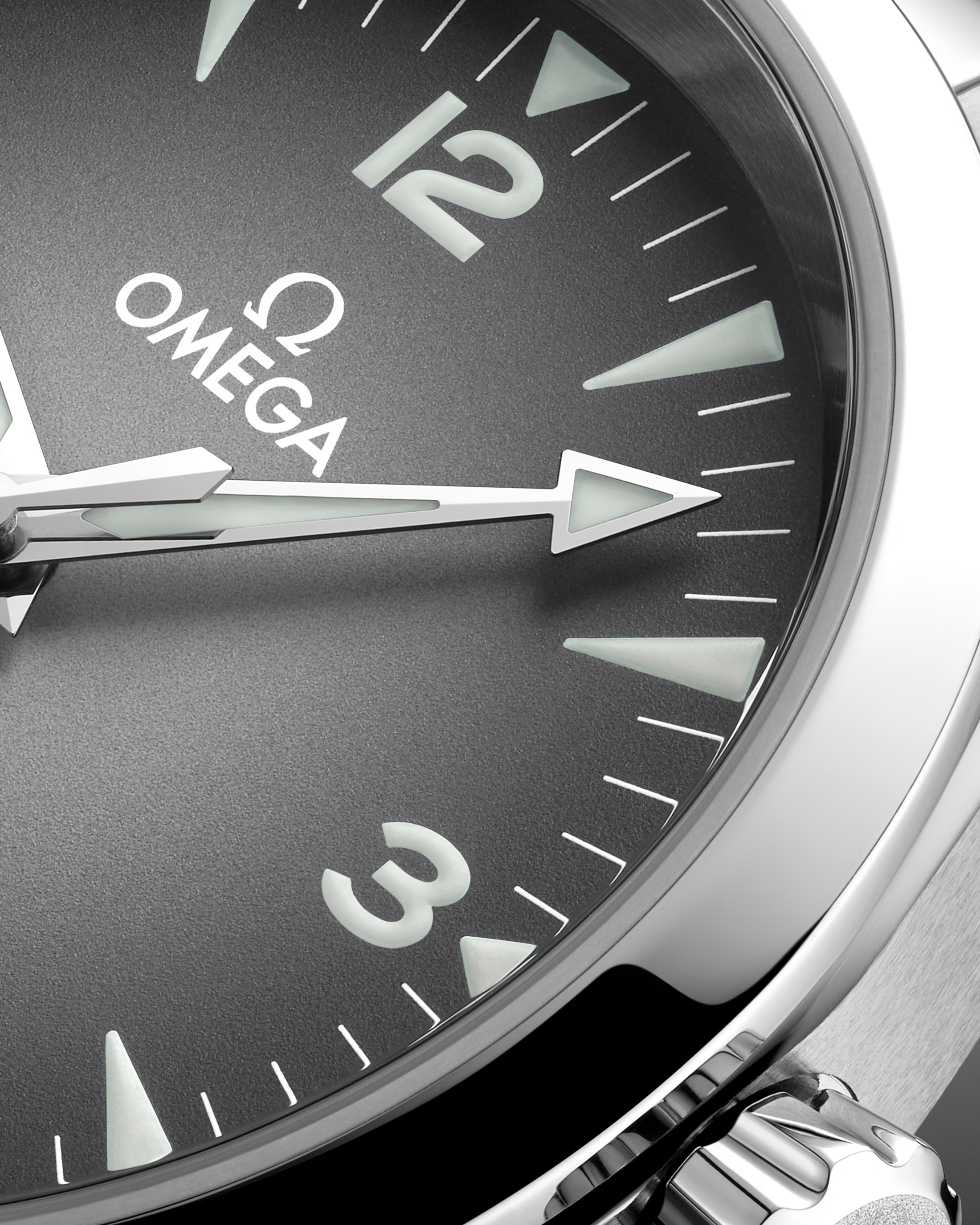OMEGA Seamaster Railmaster Grey Dial Steel Bracelet