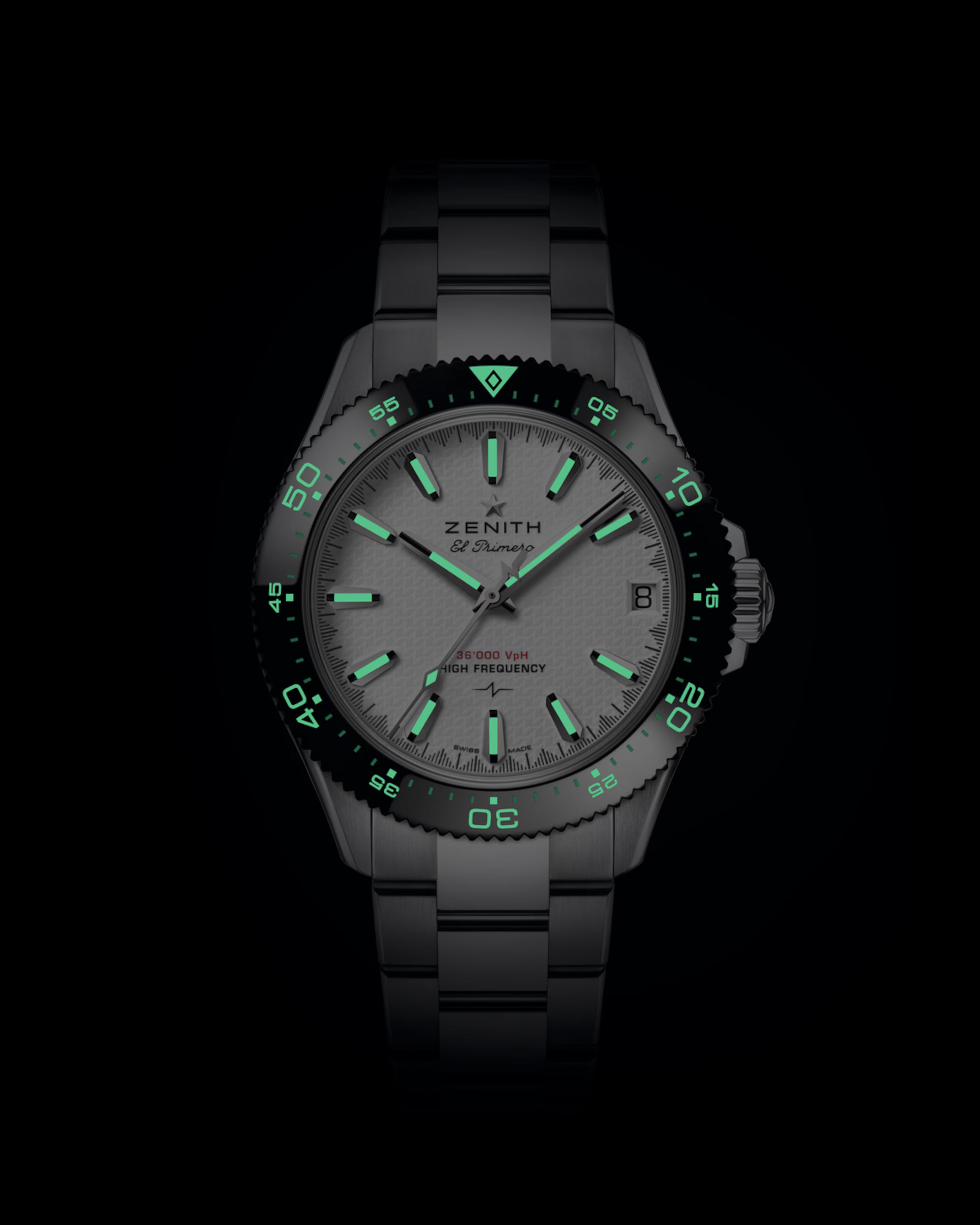 Chronomaster Solo Sport White | 40mm, Stainless Steel, Men's Watch