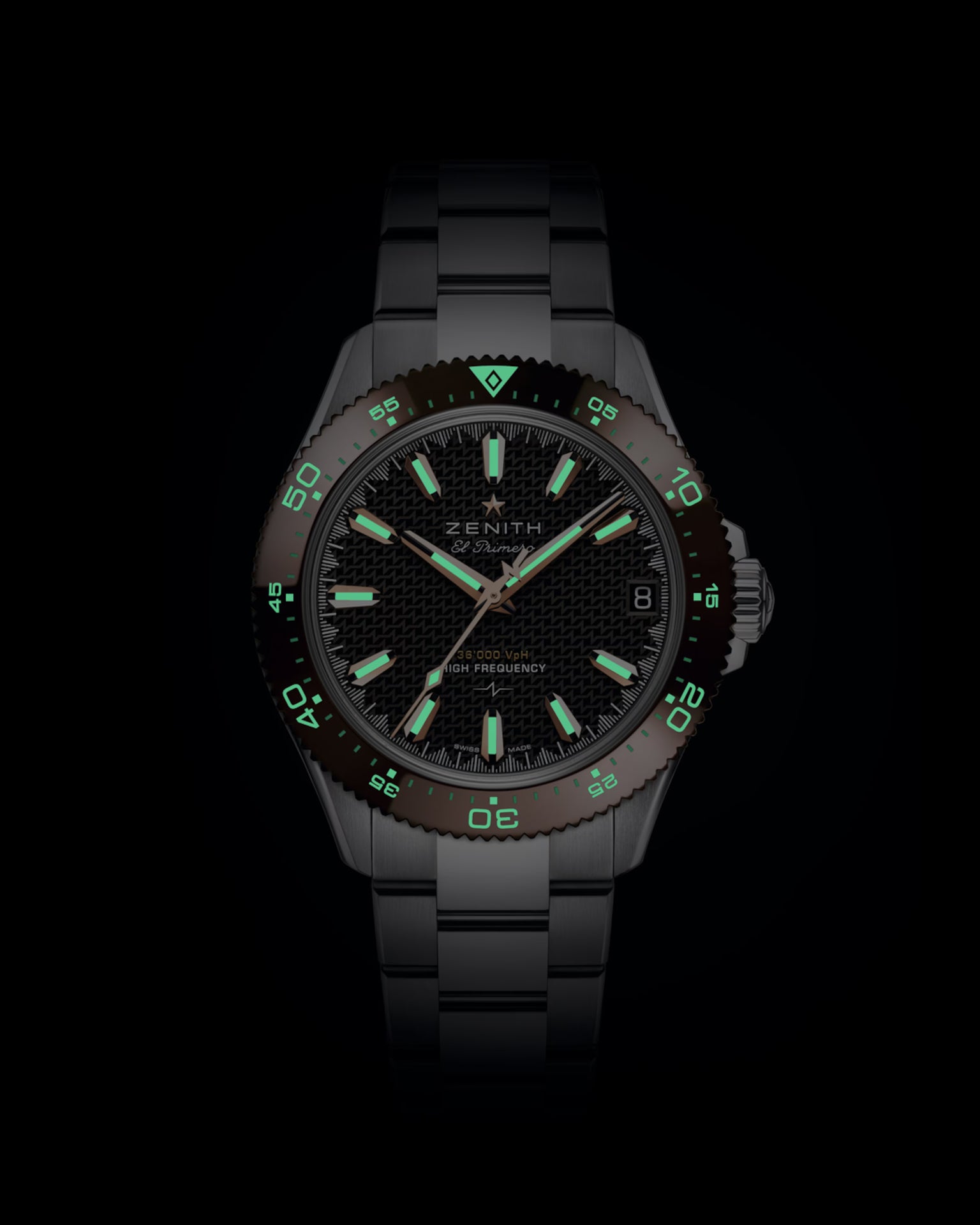 Chronomaster Solo Sport Brown | 40mm, Stainless Steel, Men's Watch
