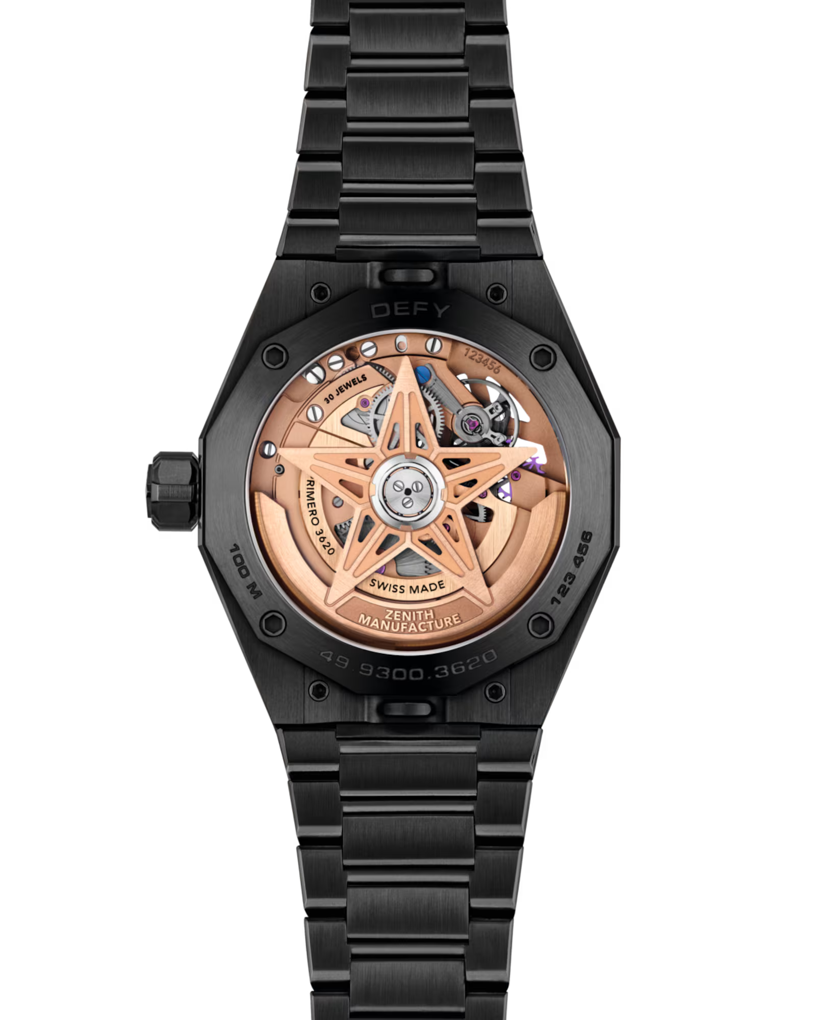 Zenith Defy Skyline Skeleton 42mm Ceramic Gold Dial