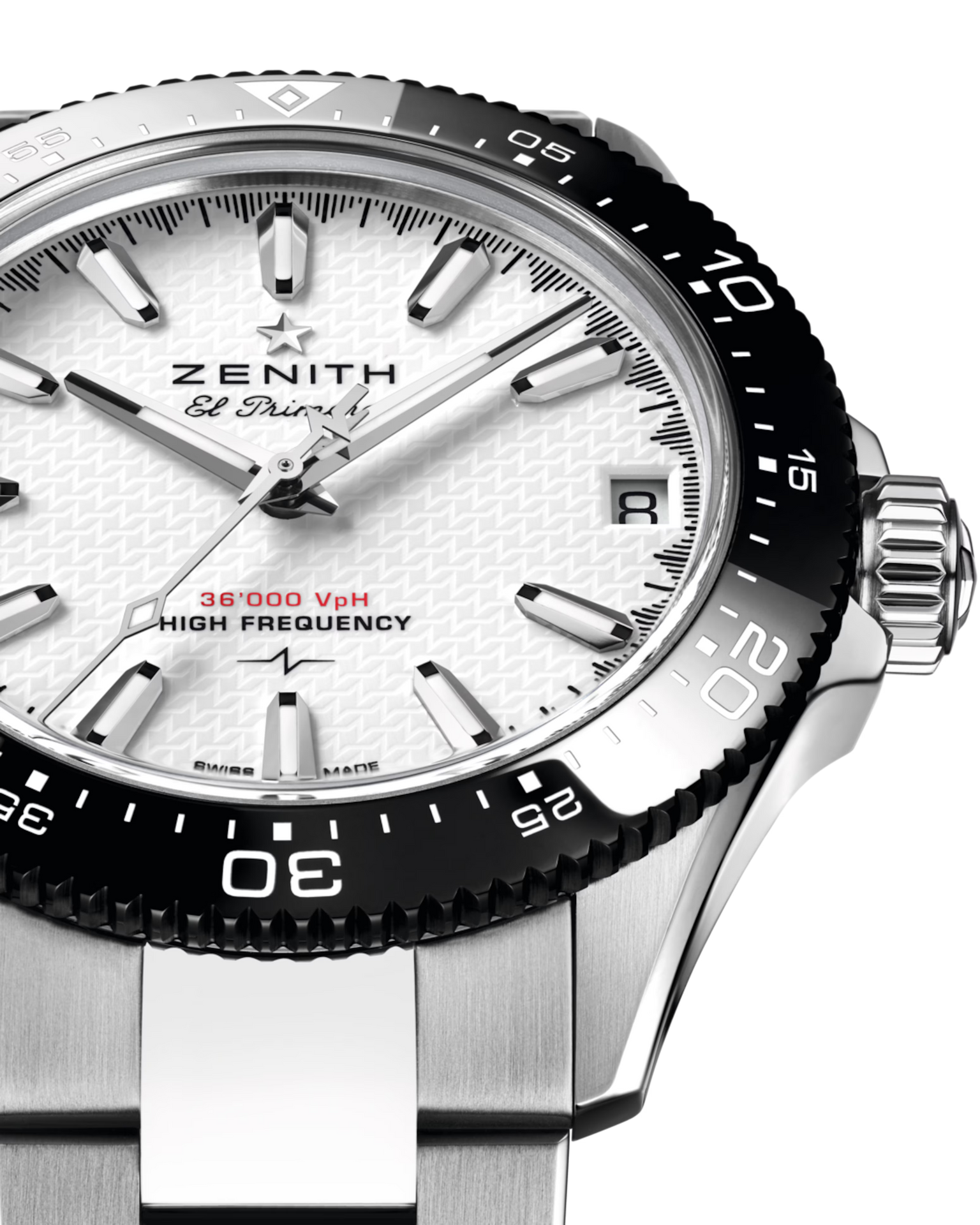 Chronomaster Solo Sport White | 40mm, Stainless Steel, Men's Watch