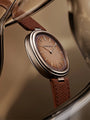 Geneva Time Only Marrone | 38mm, Rose gold 4N