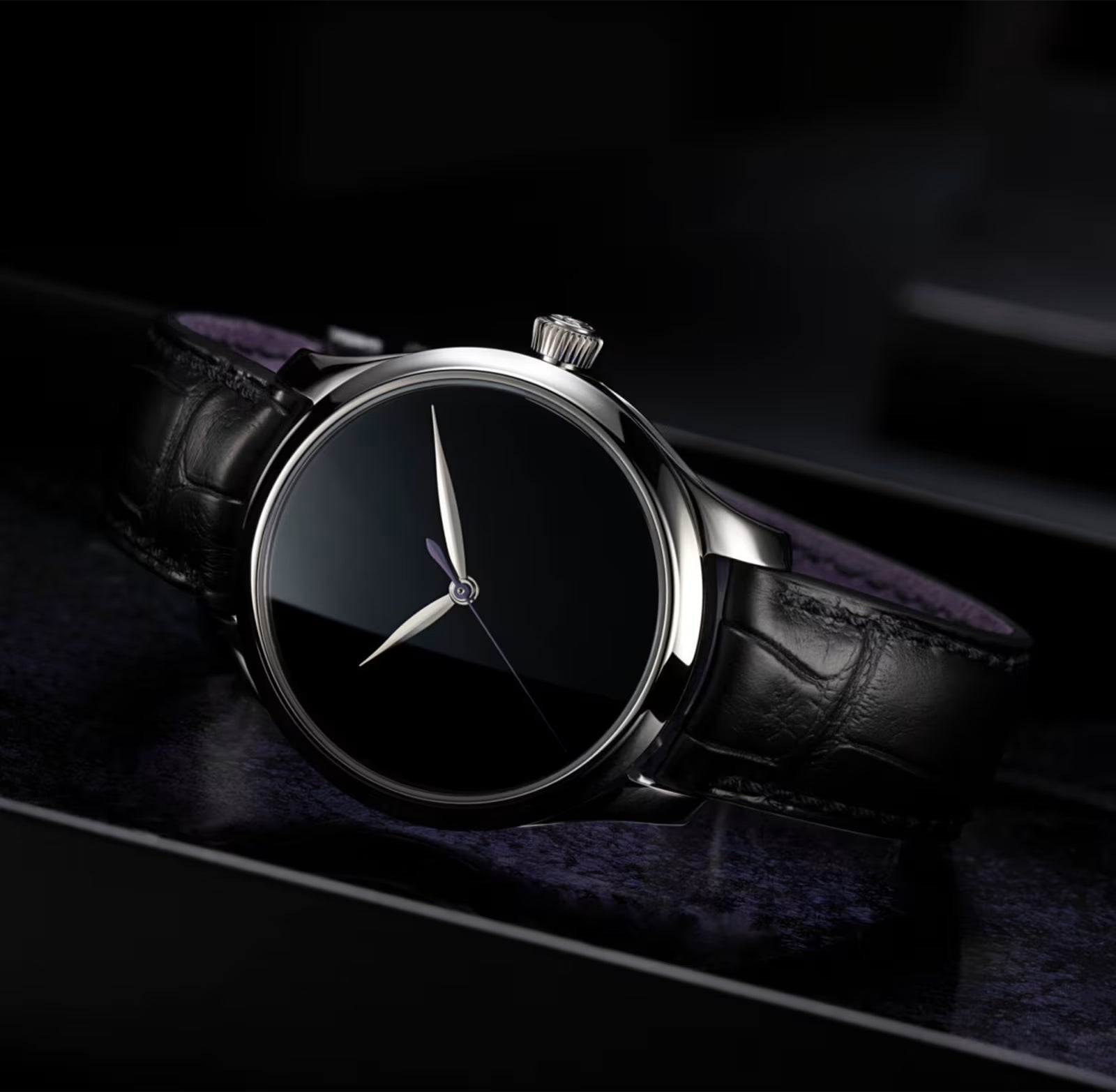 Endeavour Centre Seconds Concept Vantablack® | 40mm, Steel, Men's Watch