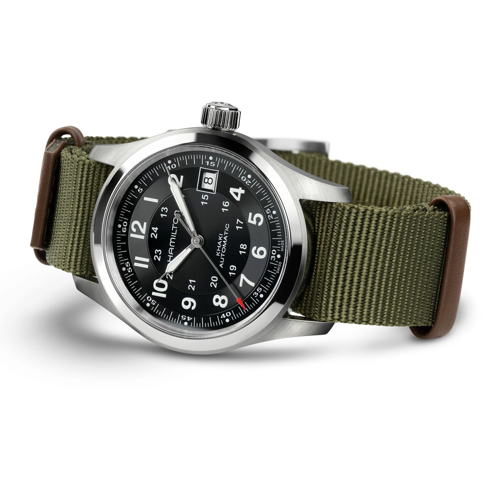 7-4827 HAMILTON KHAKI 955.422 腕時計 ブラック Hamilton x Call of Duty Black Ops 7
