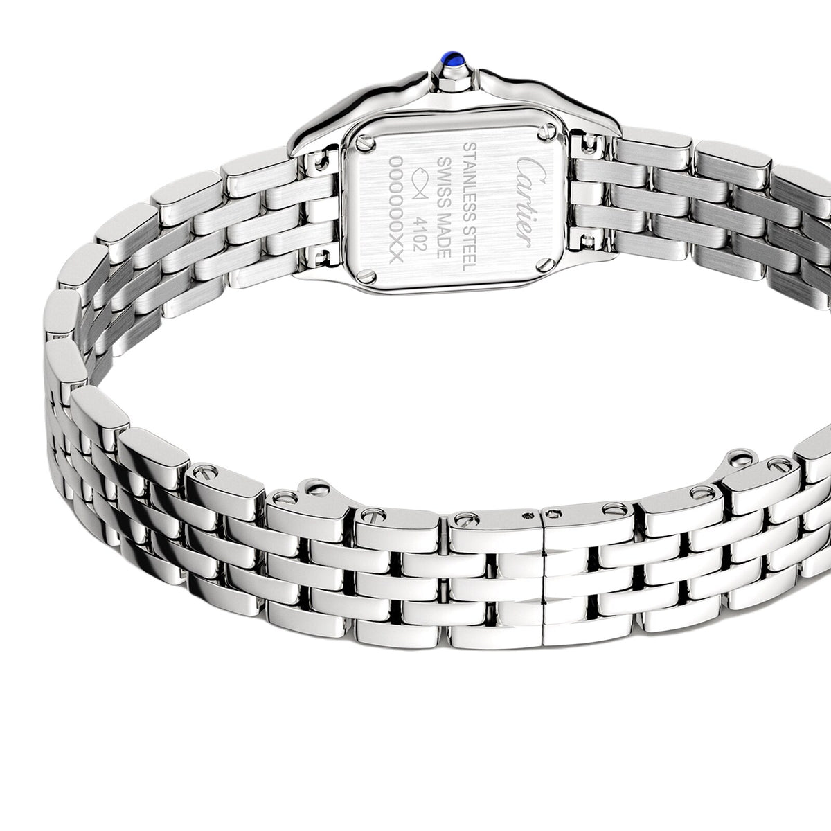 Panthere Classic Rectangle Stainless Steel Silver Watch A Week On The Wrist: The Panthère de Cartier - Hodinkee main image 3