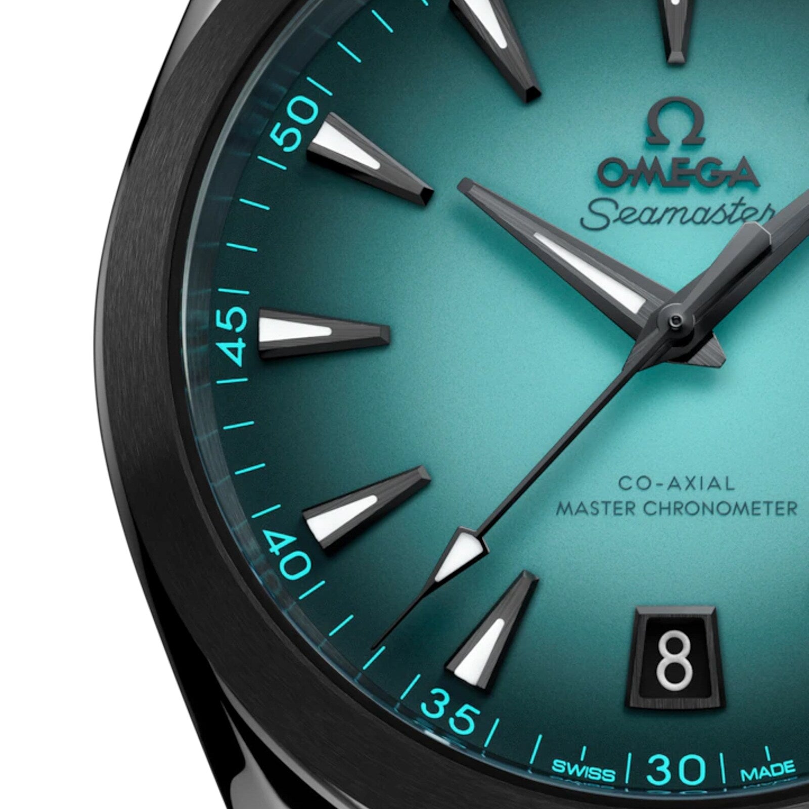 OMEGA Seamaster Aqua Terra 150M 41mm Steel Rubber Turquoise Dial