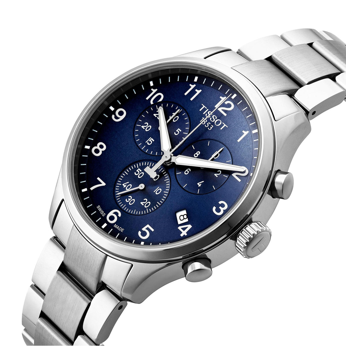 NWT Tissot Chrono XL Quartz Blue Dial Men\'s Watch Blue Dial Tissot Mens Chrono Xl Classic Green Dial Tissot  main image 2