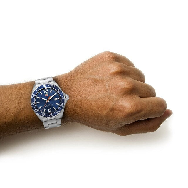 TAG Heuer Formula 1 Date 43mm Steel Blue Dial