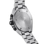 Back view of the TAG Heuer Formula 1 Chronograph, showing the engraved TAG Heuer logo and water resistance details on the stainless steel case back.
