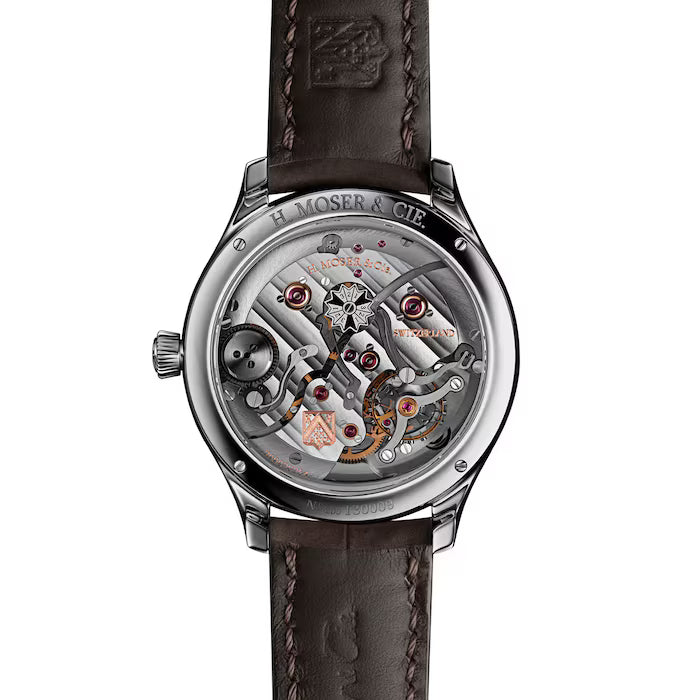 Endeavour Perpetual Calendar Smoked Salmon | 42mm, 18K White Gold, Men's Watch