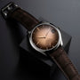 Endeavour Perpetual Calendar Smoked Salmon | 42mm, 18K White Gold, Men's Watch
