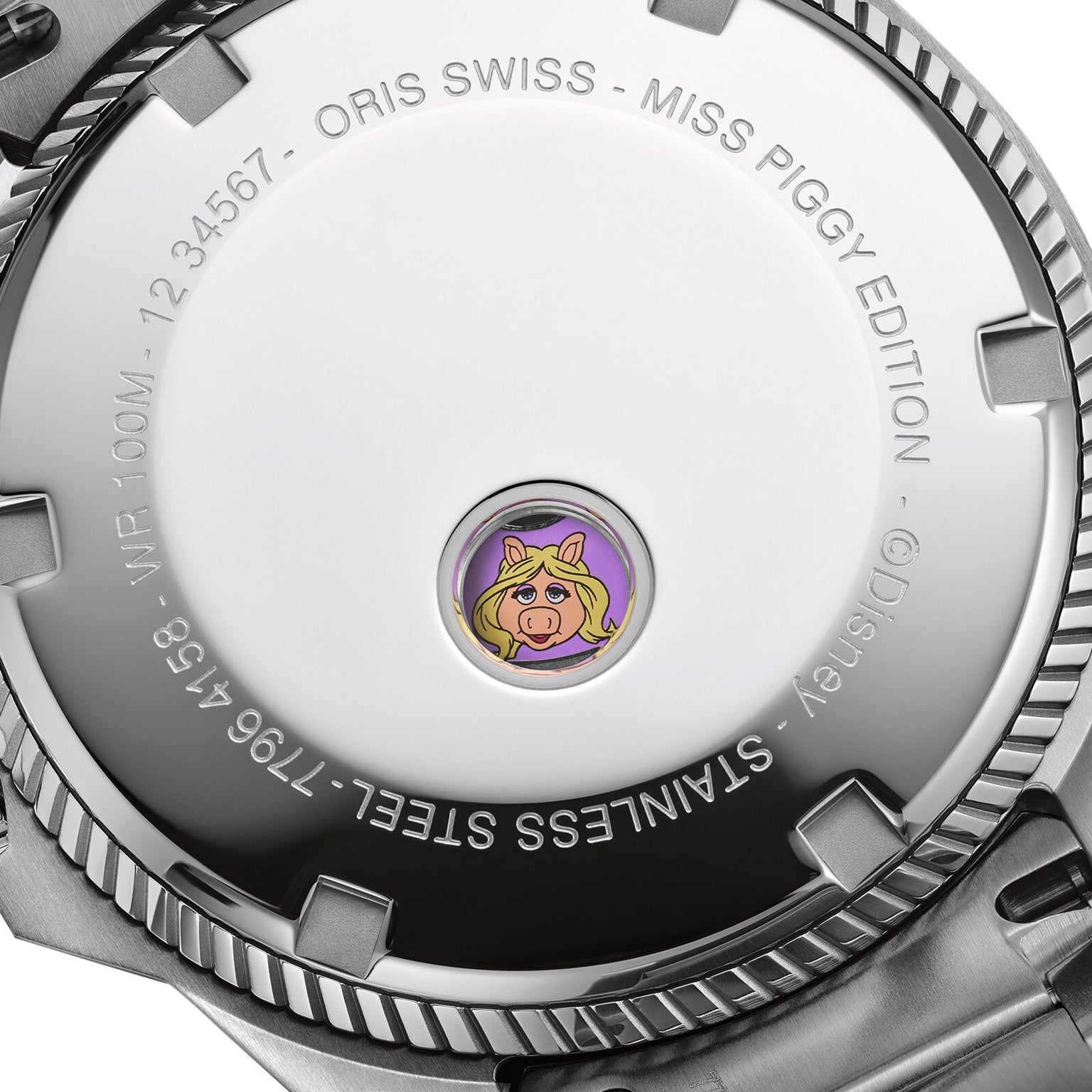 Back of the ProPilot X Miss Piggy Edition with a small Miss Piggy face