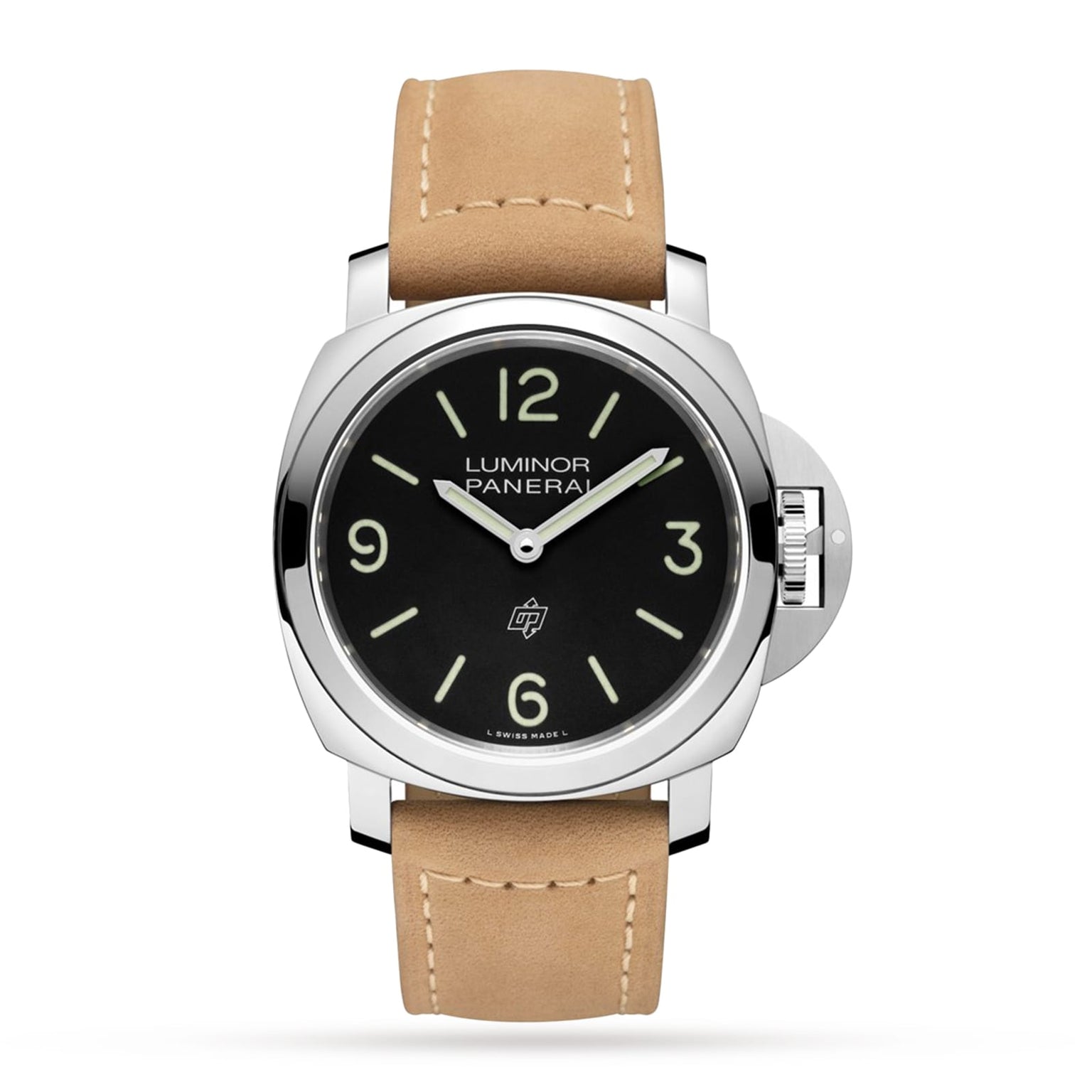 Panerai Luminor PAM01086 front on white background