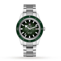 Captain Cook Automatic | 42mm, Ceramic & Steel, Steel, Green Dial