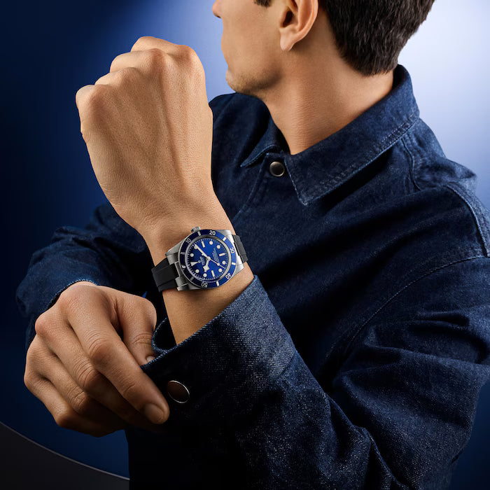 TUDOR Black Bay 54 37mm Steel Rubber Blue