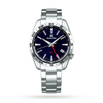 Quartz GMT Sport | 39mm, Steel, Blue Dial