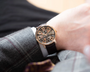 Nebula 38 Red Gold Wrist