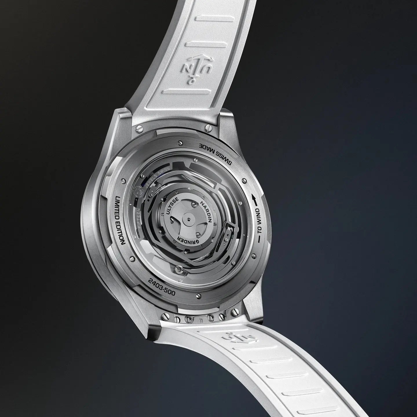 Freak One Blue Enamel | 44m, Titanium