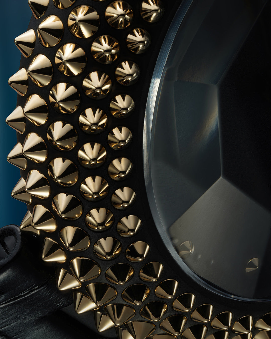 Gentissima Oursin 36 Black Titanium |  36mm, DLC coated grade 5 titanium and yellow gold, Women's Watch