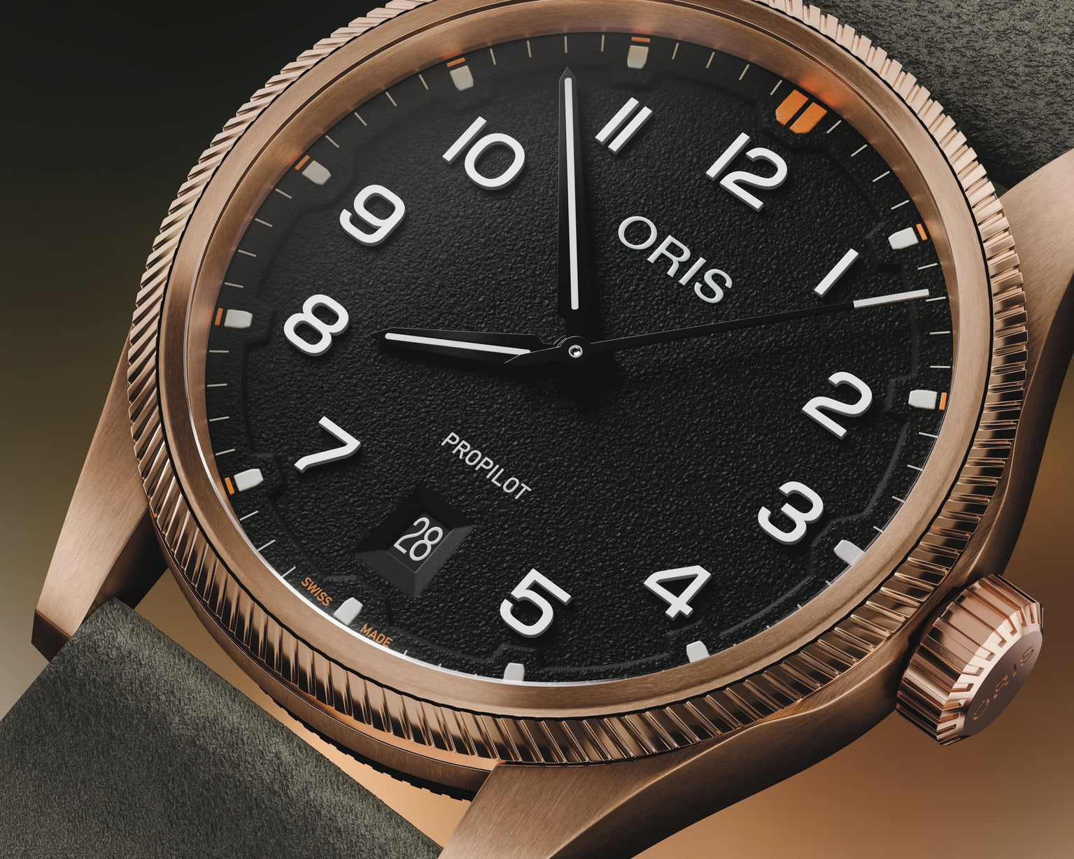 Propilot Bronze | 41mm, Bronze Case, Stainless Steel Back