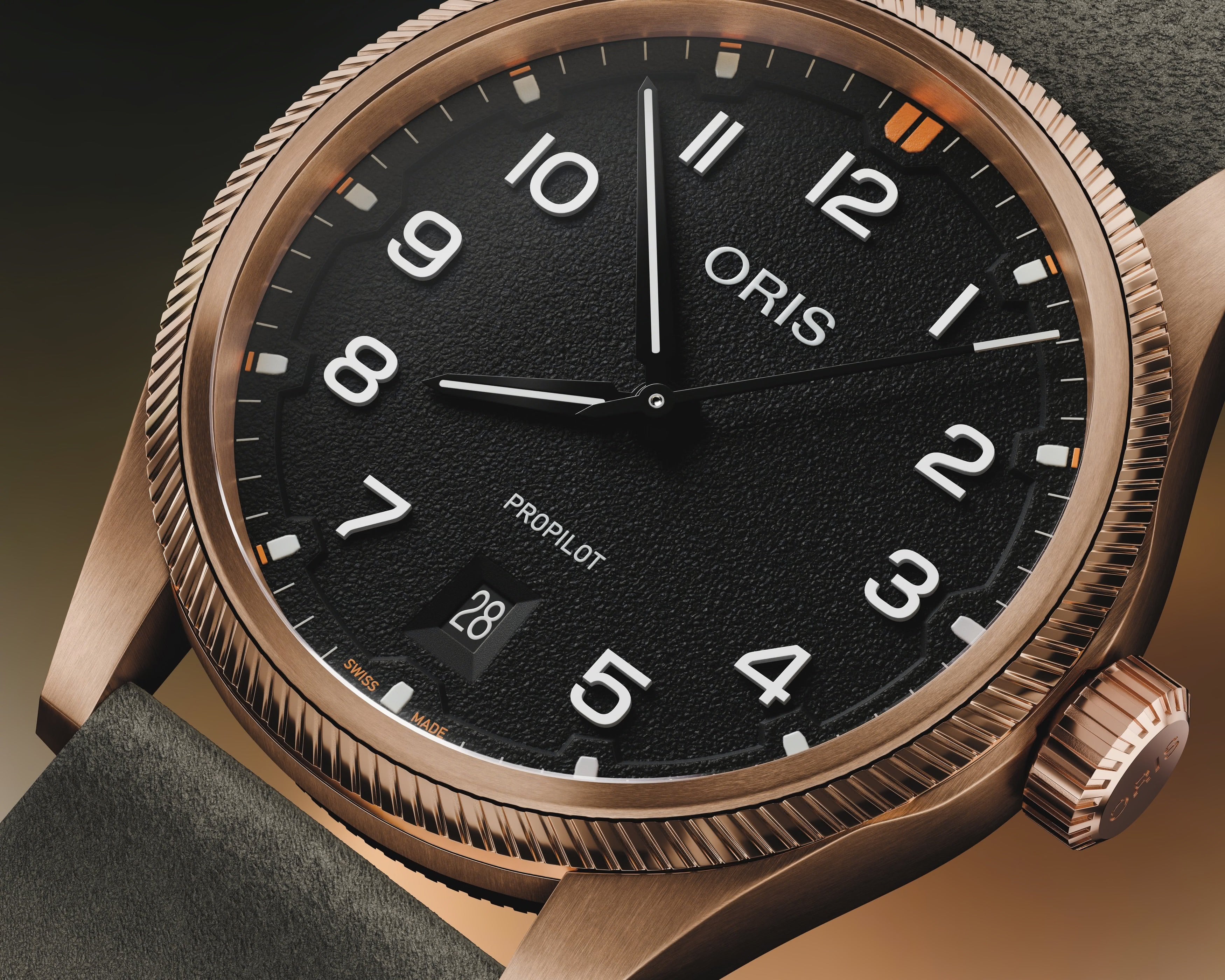 Propilot Bronze | 41mm, Bronze Case, Stainless Steel Back