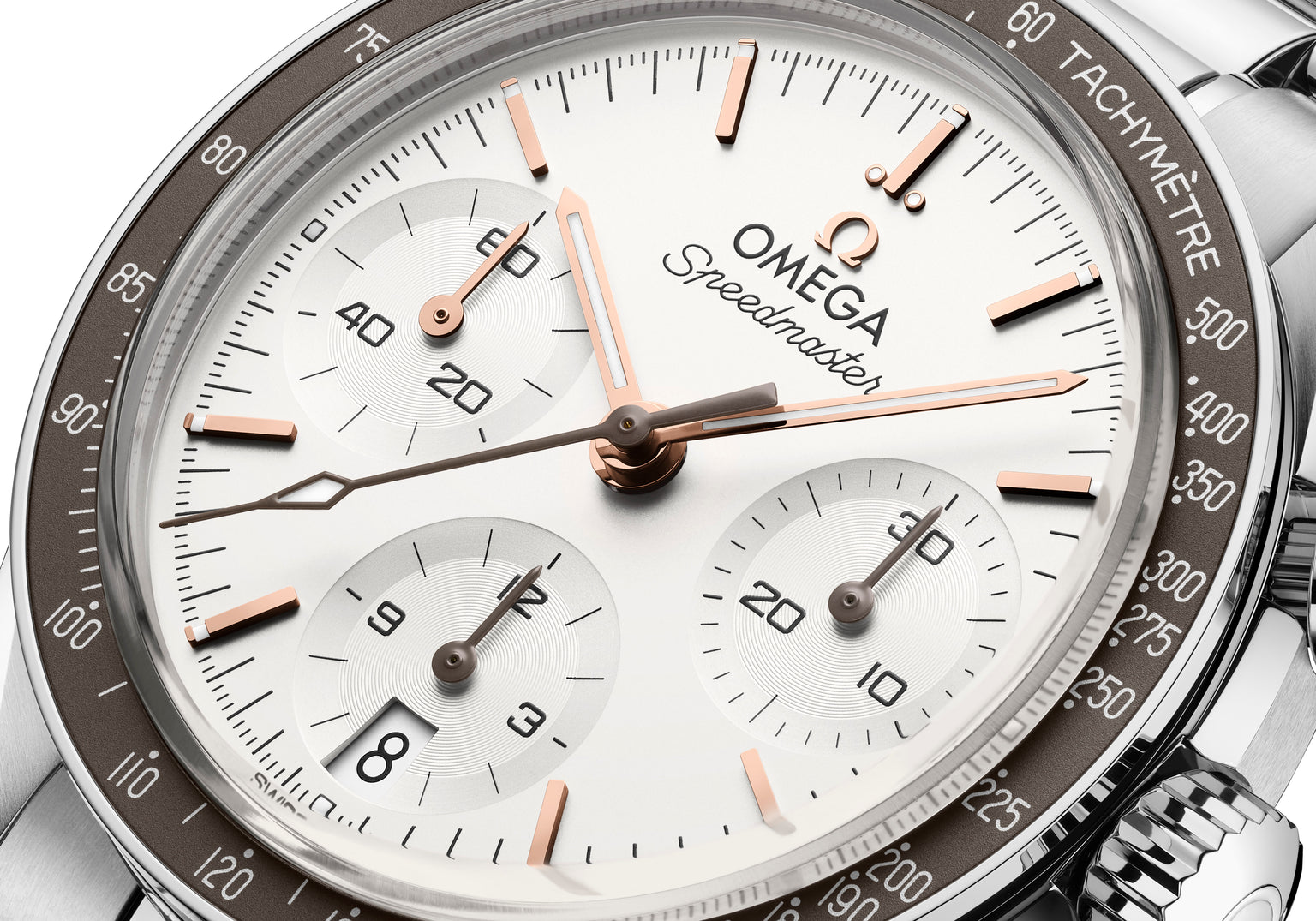 Speedmaster 38 Silver | 38mm, Stainless Steel, Men's Watch