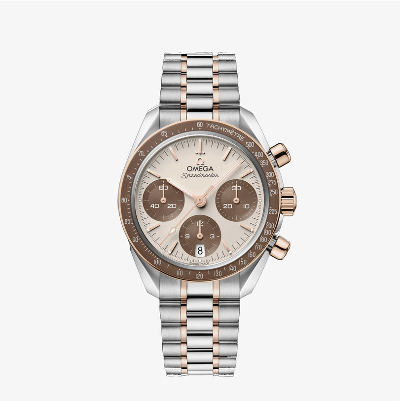 Speedmaster 38 Sedna™ Gold | 38mm, Two-Toned
