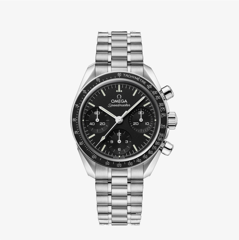 Speedmaster 38 Black | 38mm, Stainless Steel, Men's Watch