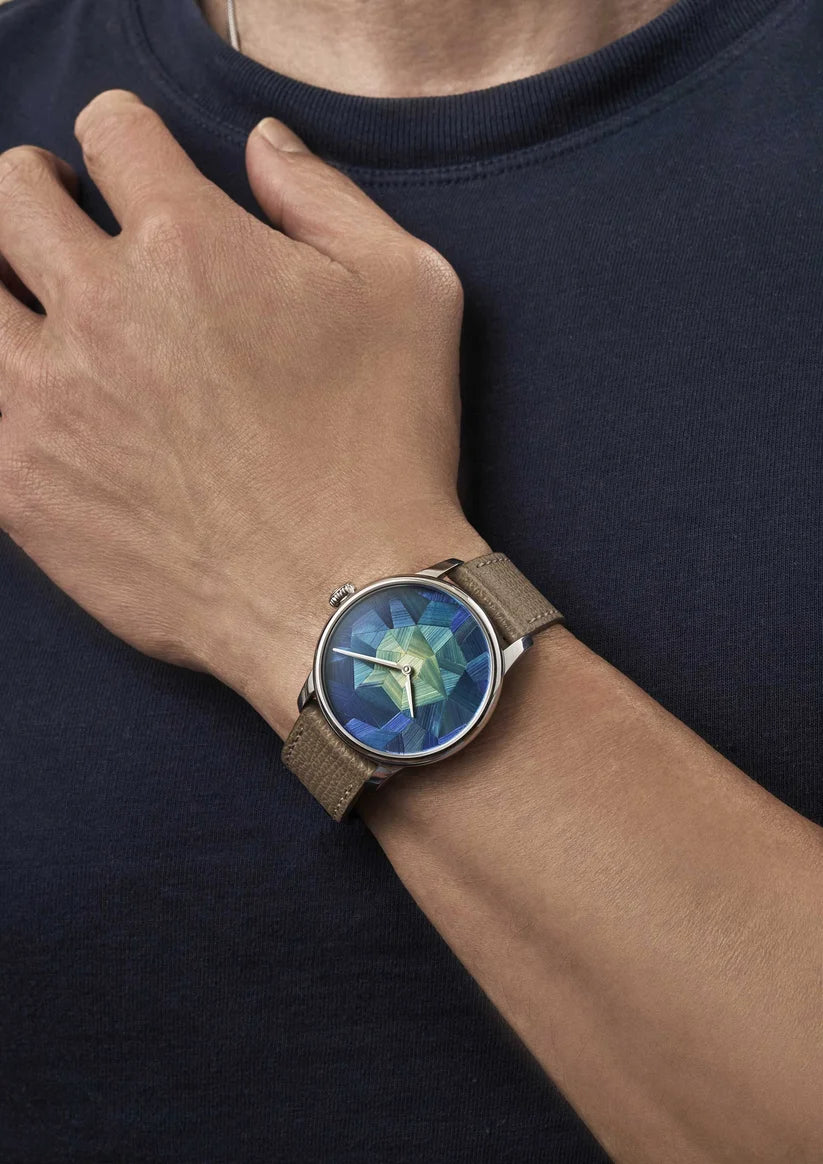 Marqueterie De Paille | 39mm, Automatic, Stainless Steel