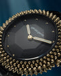 Gentissima Oursin 36 Black Titanium |  36mm, DLC coated grade 5 titanium and yellow gold, Women's Watch